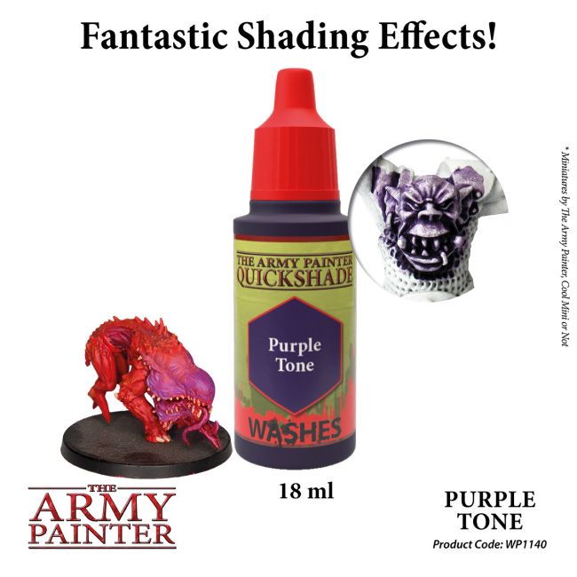 Warpaints Quick Shade: Purple Tone Ink 18ml from The Army Painter image 2