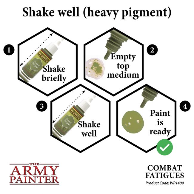 Warpaints: Combat Fatigues 18ml from The Army Painter image 5