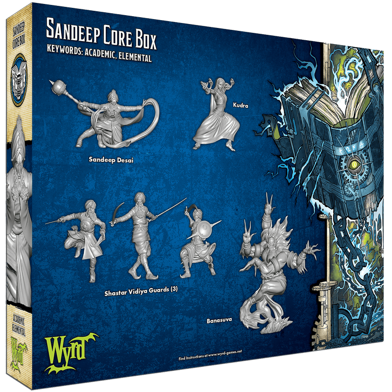 Malifaux: Arcanists Sandeep Core Box from Wyrd Miniatures image 4