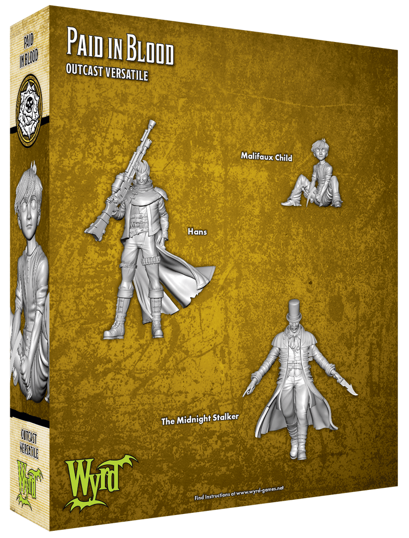 Malifaux: Outcasts Paid in Blood from Wyrd Miniatures image 2