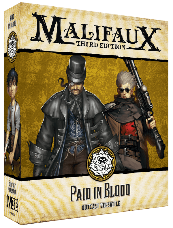 Malifaux: Outcasts Paid in Blood from Wyrd Miniatures image 1