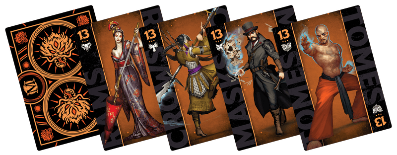 Malifaux: Ten Thunders Fate Deck from Wyrd Miniatures image 2