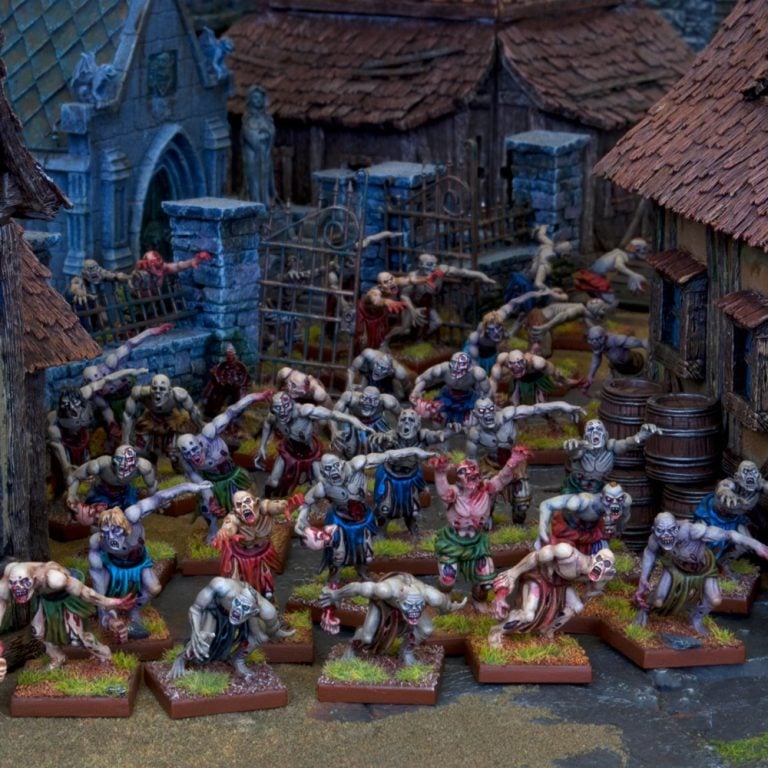 Kings of War: Undead Zombie Swarm (40) from Mantic Entertainment image 6