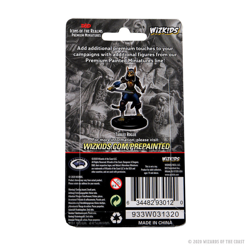 Dungeons & Dragons: Icons of the Realms Premium Figures W03 Female Tabaxi Rogue from WizKids image 6