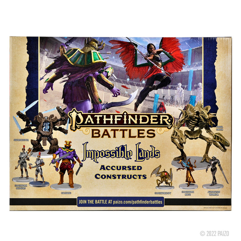 Pathfinder Battles: Impossible Lands - Accursed Constructs Boxed Set from WizKids image 14