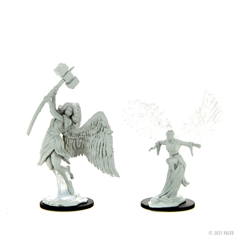Pathfinder Deep Cuts Unpainted Miniatures: W15 Balisse & Astral Deva from WizKids image 7