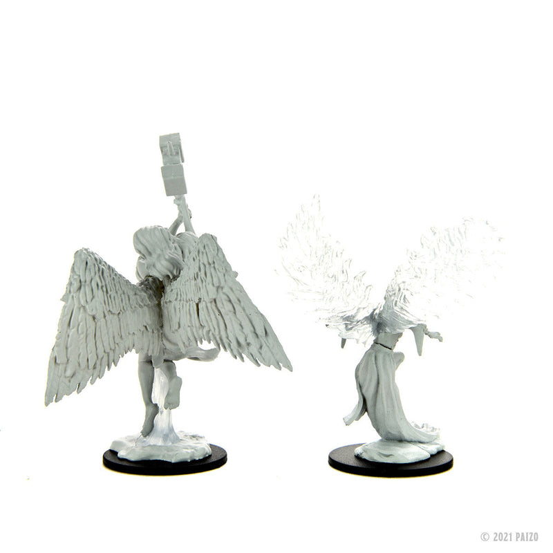 Pathfinder Deep Cuts Unpainted Miniatures: W15 Balisse & Astral Deva from WizKids image 8