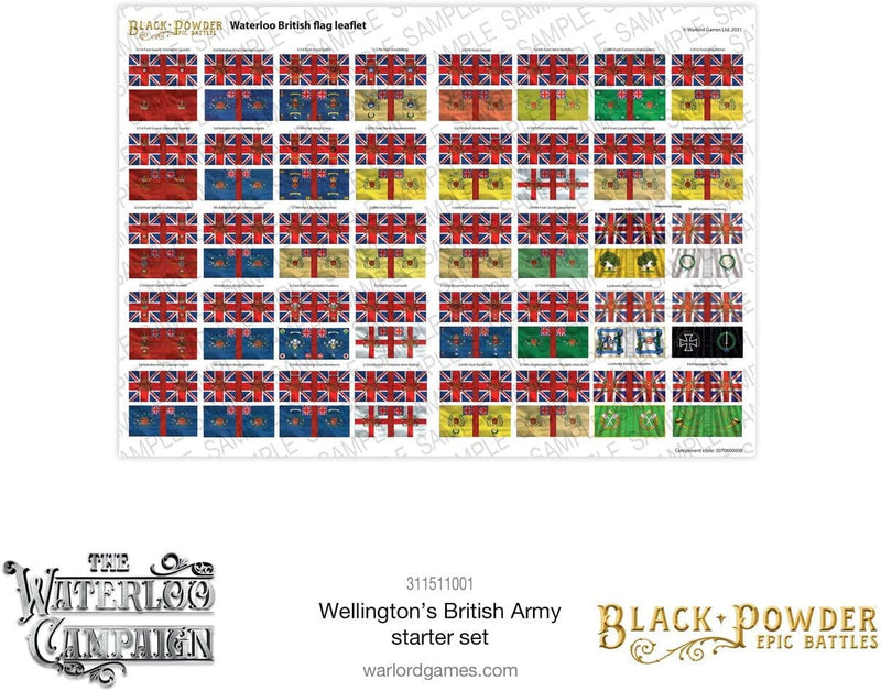 Black Powder: Epic Battles - Waterloo British Starter Set by WarLord | Watchtower