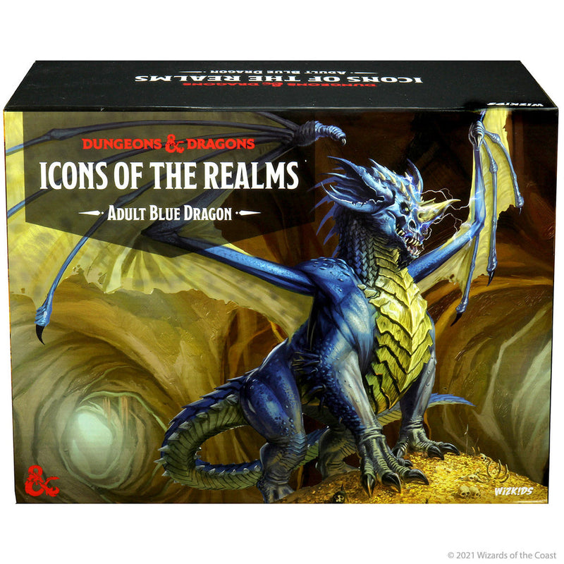 Dungeons & Dragons: Icons of the Realms Adult Blue Dragon Premium Figure from WizKids image 7