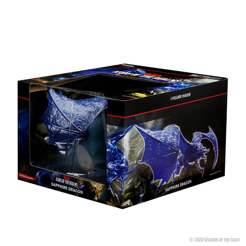 Dungeons & Dragons: Icons of the Realms Sapphire Dragon Premium Figure from WizKids image 19