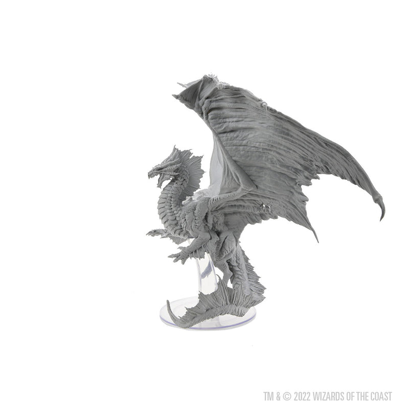 Dungeons & Dragons Nolzur's Marvelous Unpainted Miniatures: Adult Bronze Dragon from WizKids image 13