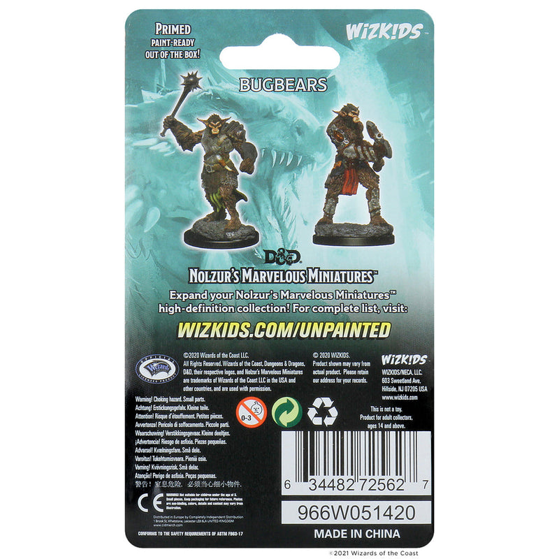 Dungeons & Dragons Nolzur's Marvelous Unpainted Miniatures: W01 Bugbears from WizKids image 6