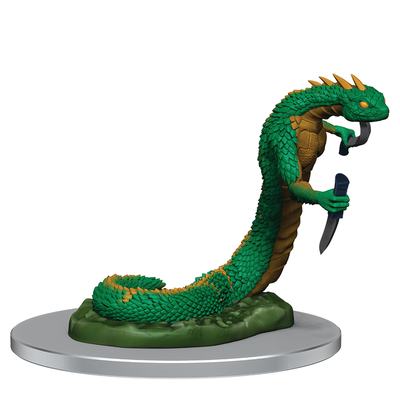 Critical Role Unpainted Miniatures: W04 Serpentfolk & Serpentfolk Ghost from WizKids image 6