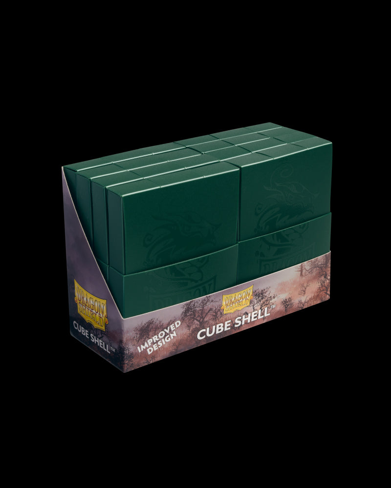 Dragon Shield: Cube Shell - Forest Green Display (8) from Arcane Tinmen image 14