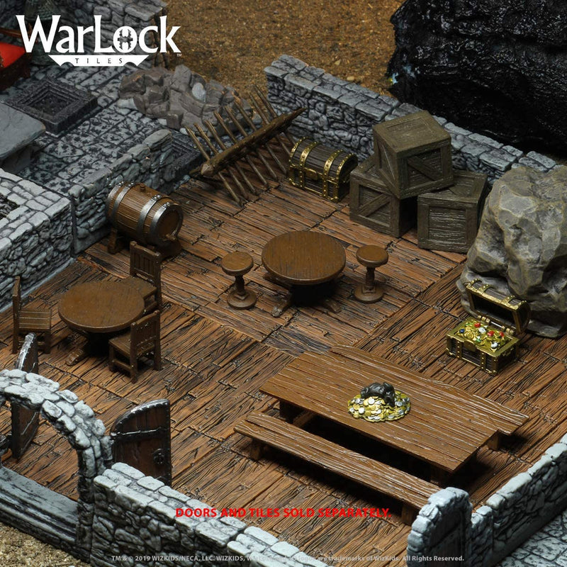 WarLock Tiles: Stairs & Ladders from WizKids image 8