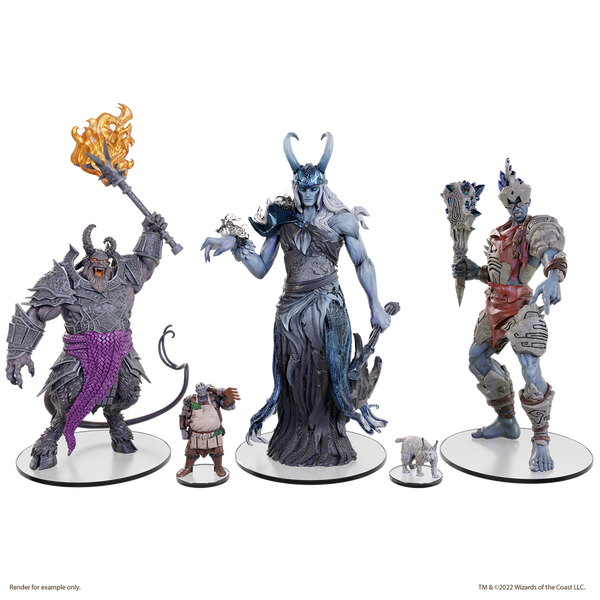 Dungeons & Dragons: Icons of the Realms Set 27 Bigby Presents Glory of the Giants - Limited Edition Boxed Set from WizKids image 4