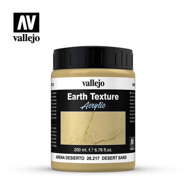 Earth Texture: Desert Sand (200ml) from Vallejo image 1