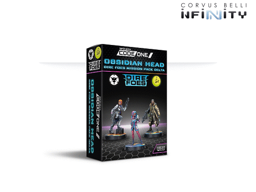 Infinity CodeOne: Dire Foes Mission Pack Delta - Obsidian Head from Corvus Belli image 5