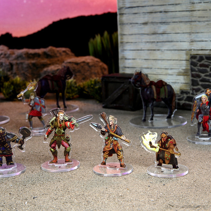 Dungeons & Dragons Fantasy Miniatures: Idols of the Realms 2D Players Pack from WizKids image 20