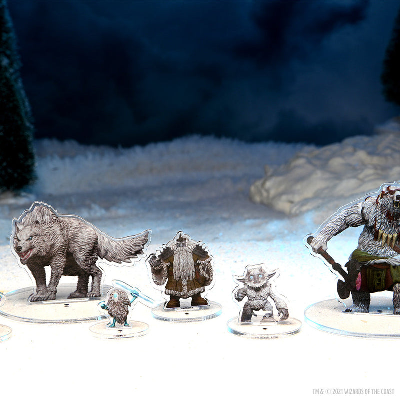 Dungeons & Dragons Fantasy Miniatures: Idols of the Realms Icewind Dale Rime of the Frostmaiden 2D Frost Giant from WizKids image 26