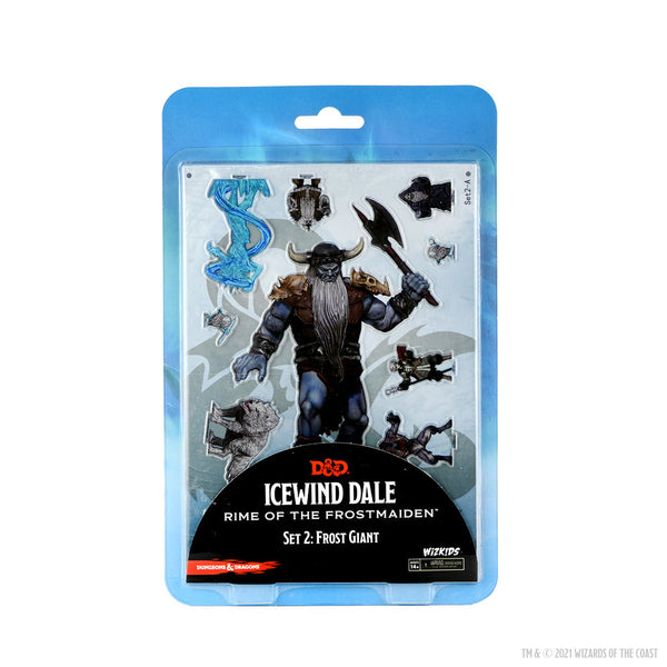 Dungeons & Dragons Fantasy Miniatures: Idols of the Realms Icewind Dale Rime of the Frostmaiden 2D Frost Giant from WizKids image 15