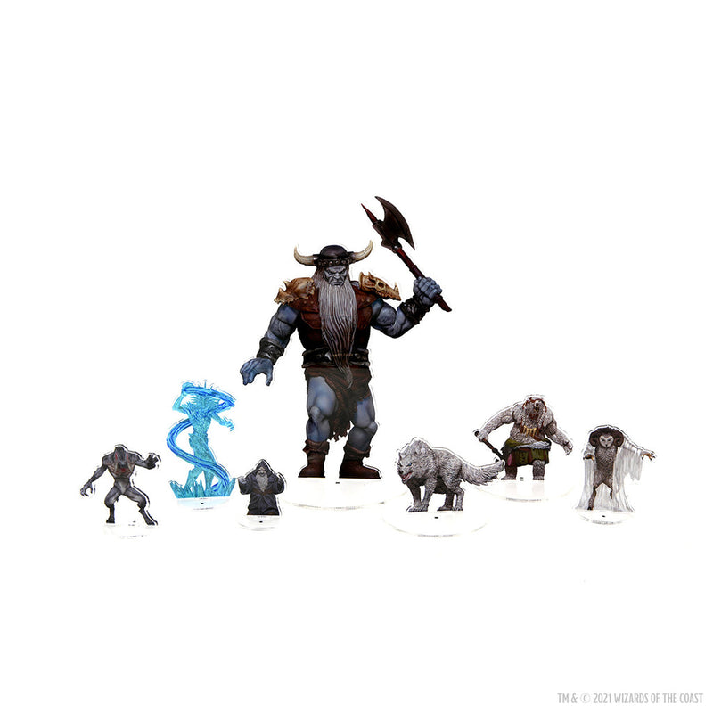 Dungeons & Dragons Fantasy Miniatures: Idols of the Realms Icewind Dale Rime of the Frostmaiden 2D Frost Giant from WizKids image 19