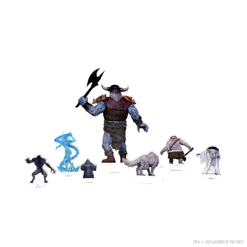 Dungeons & Dragons Fantasy Miniatures: Idols of the Realms Icewind Dale Rime of the Frostmaiden 2D Frost Giant from WizKids image 20