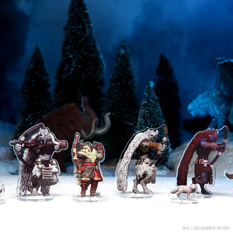 Dungeons & Dragons Fantasy Miniatures: Idols of the Realms Icewind Dale Rime of the Frostmaiden 2D Young Adult White Dragon from WizKids image 21