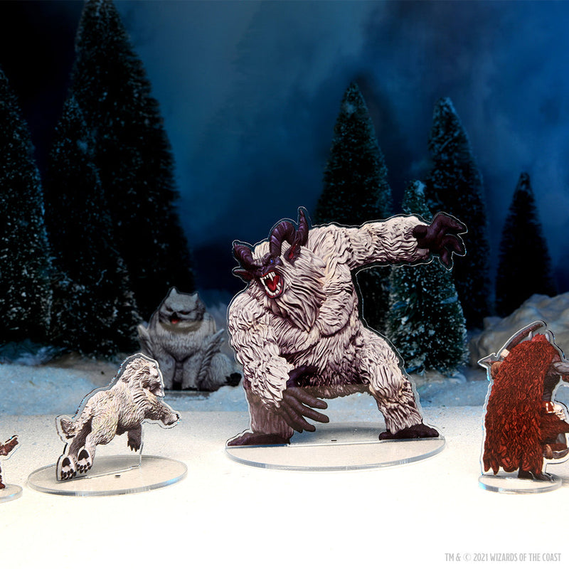 Dungeons & Dragons Fantasy Miniatures: Idols of the Realms Icewind Dale Rime of the Frostmaiden 2D Frost Giant Skeleton from WizKids image 18