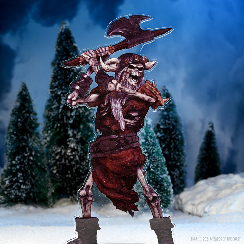 Dungeons & Dragons Fantasy Miniatures: Idols of the Realms Icewind Dale Rime of the Frostmaiden 2D Frost Giant Skeleton from WizKids image 15