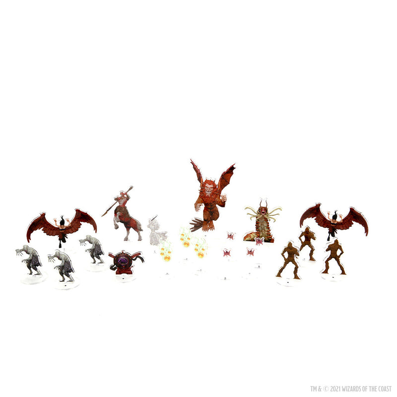 Dungeons & Dragons Fantasy Miniatures: Idols of the Realms 2D Monster Pack 01 from WizKids image 17