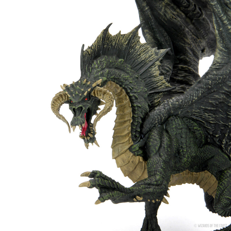 Dungeons & Dragons: Icons of the Realms Adult Black Dragon Premium Figure from WizKids image 16