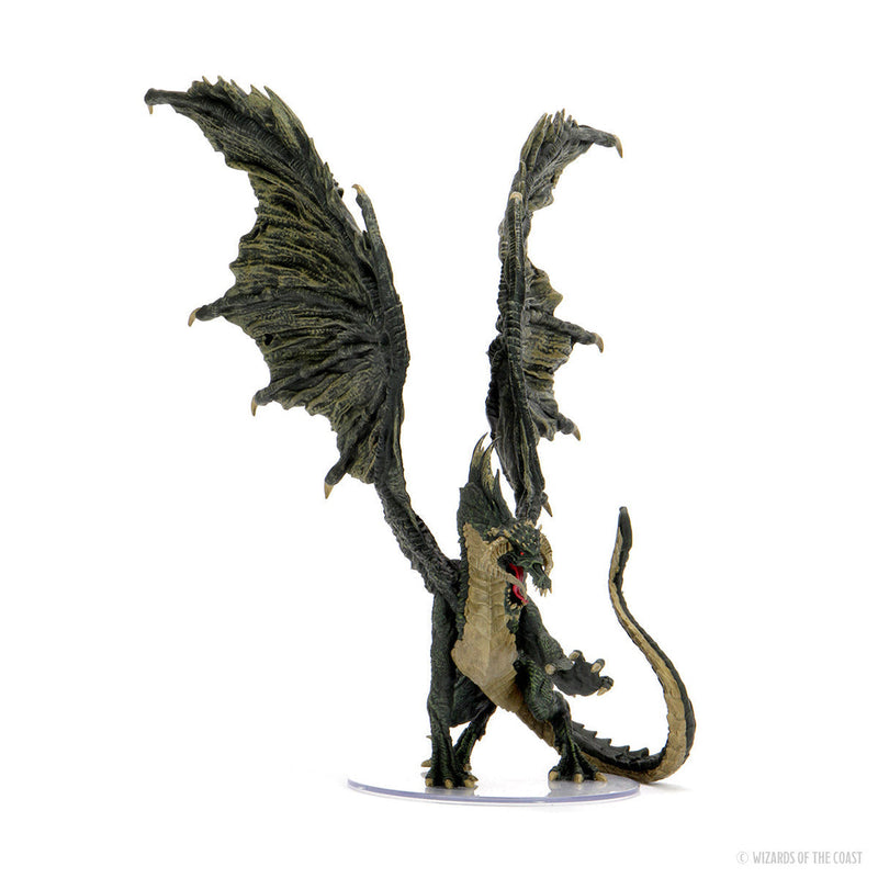 Dungeons & Dragons: Icons of the Realms Adult Black Dragon Premium Figure from WizKids image 17