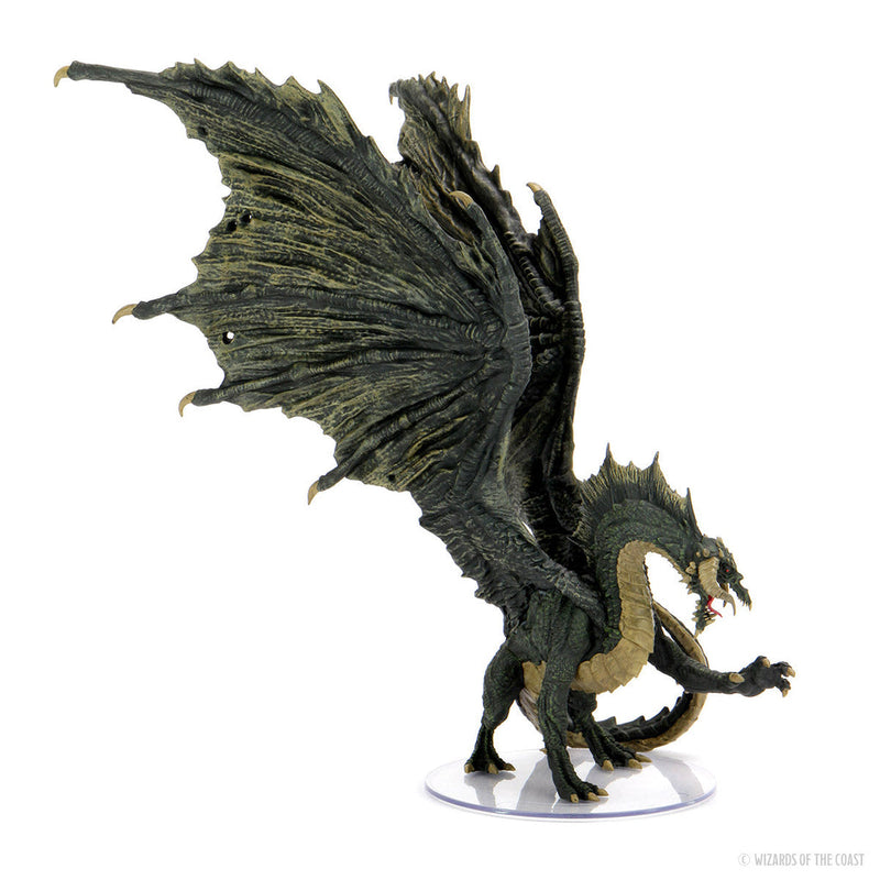 Dungeons & Dragons: Icons of the Realms Adult Black Dragon Premium Figure from WizKids image 18