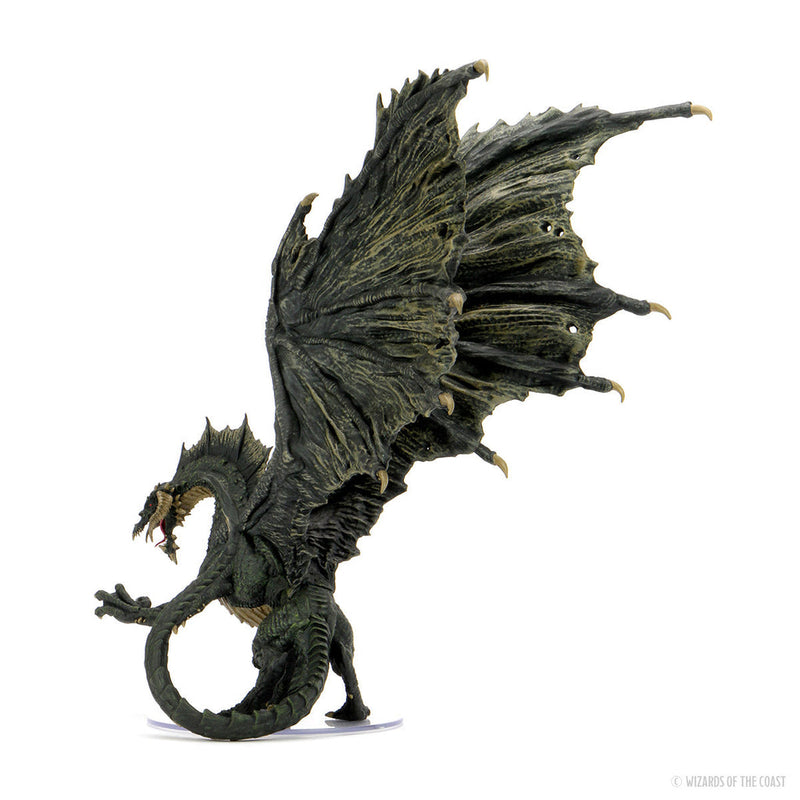 Dungeons & Dragons: Icons of the Realms Adult Black Dragon Premium Figure from WizKids image 19