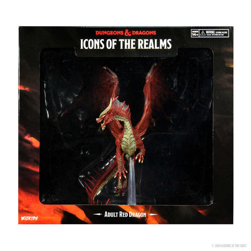 Dungeons & Dragons: Icons of the Realms Adult Red Dragon Premium Figure from WizKids image 13