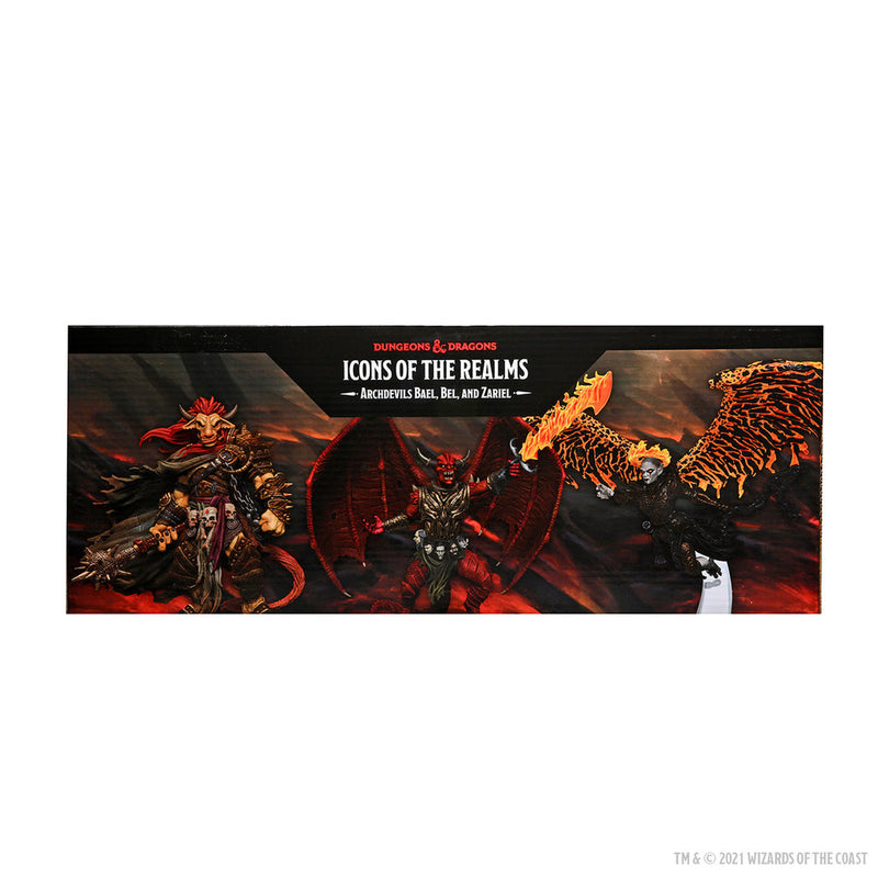 Dungeons & Dragons: Icons of the Realms Archdevils - Bael Bel and Zariel from WizKids image 16