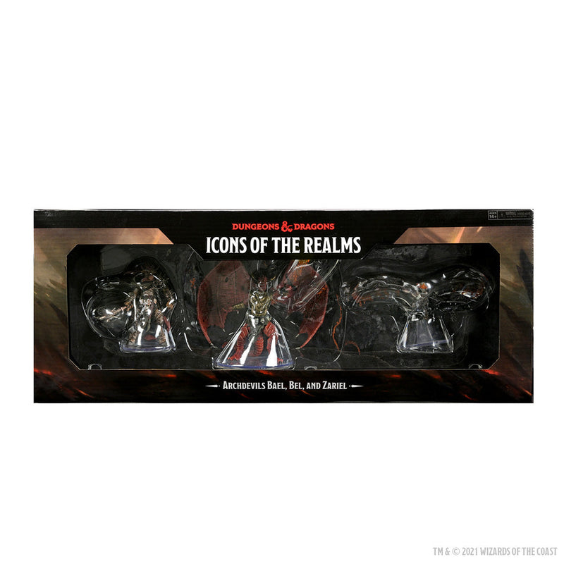 Dungeons & Dragons: Icons of the Realms Archdevils - Bael Bel and Zariel from WizKids image 17