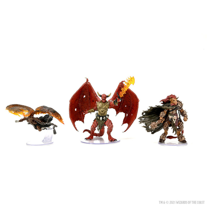 Dungeons & Dragons: Icons of the Realms Archdevils - Bael Bel and Zariel from WizKids image 15