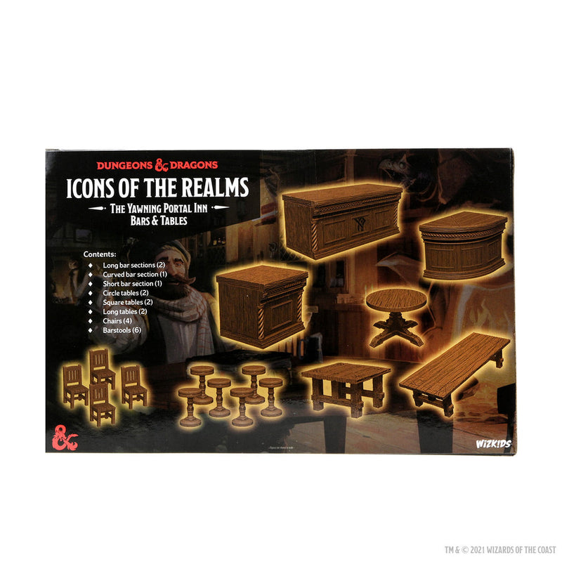 Dungeons & Dragons: Icons of the Realms The Yawning Portal Inn - Bars & Tables from WizKids image 14