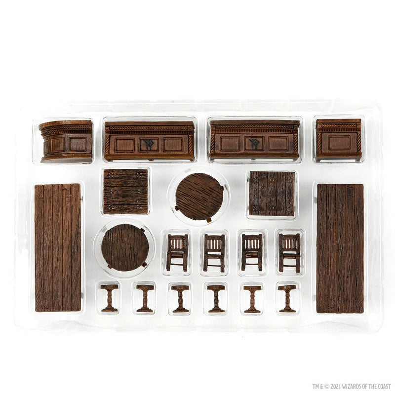 Dungeons & Dragons: Icons of the Realms The Yawning Portal Inn - Bars & Tables from WizKids image 18
