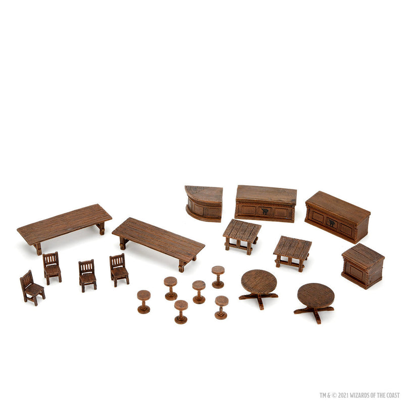 Dungeons & Dragons: Icons of the Realms The Yawning Portal Inn - Bars & Tables from WizKids image 19