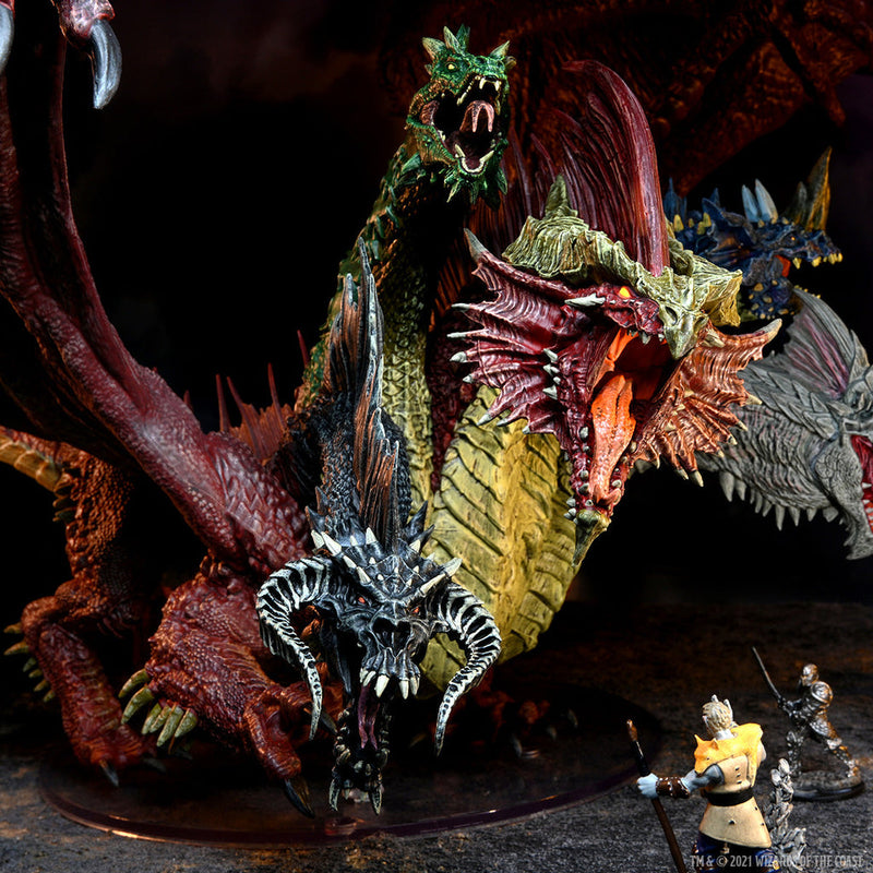 Dungeons & Dragons: Icons of the Realms Gargantuan Tiamat from WizKids image 28
