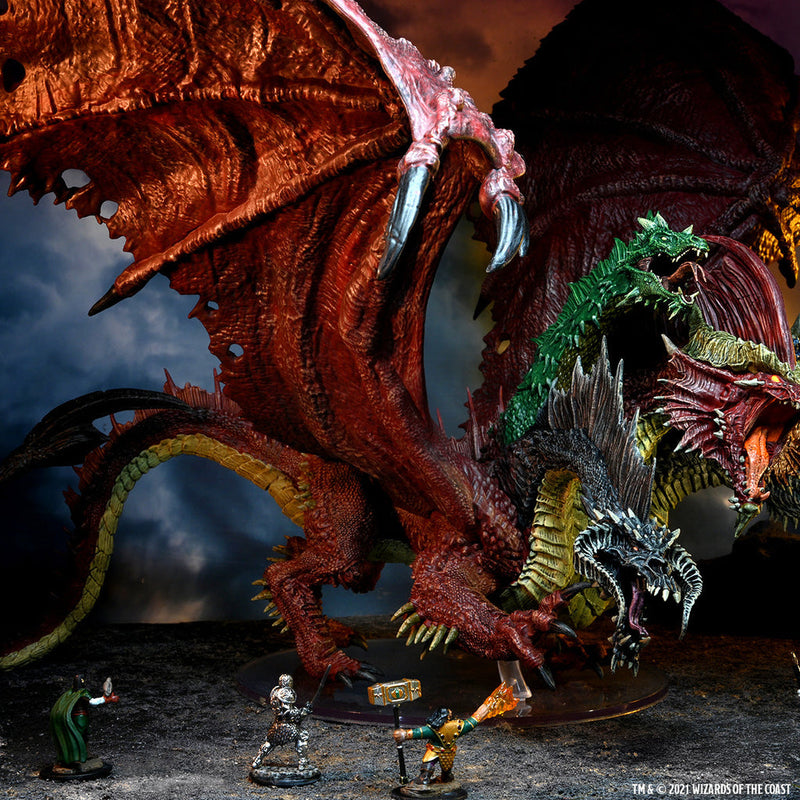 Dungeons & Dragons: Icons of the Realms Gargantuan Tiamat from WizKids image 23