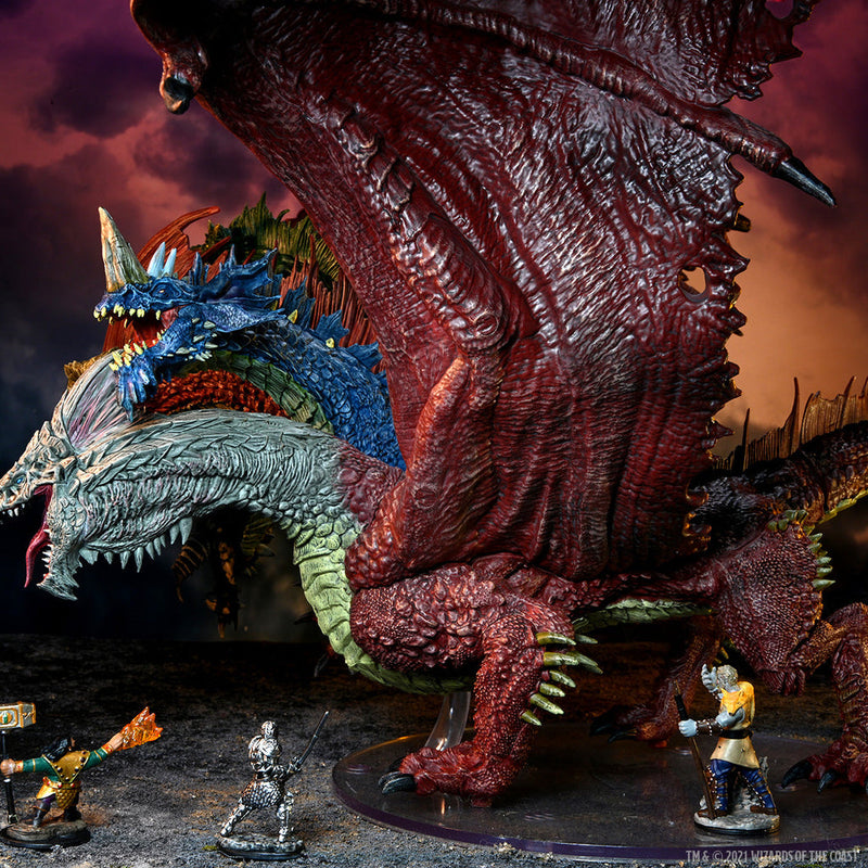 Dungeons & Dragons: Icons of the Realms Gargantuan Tiamat from WizKids image 25