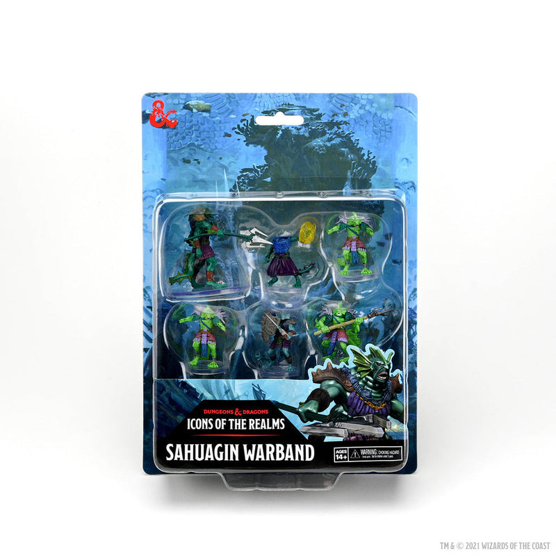 Dungeons & Dragons: Icons of the Realms Sahuagin Warband from WizKids image 17