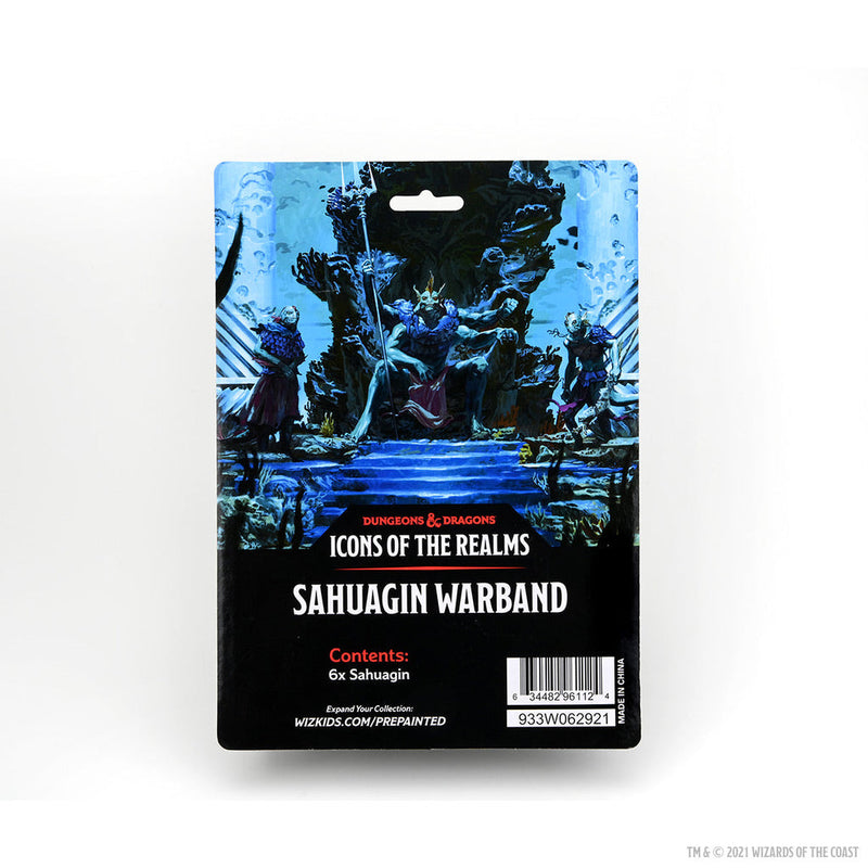 Dungeons & Dragons: Icons of the Realms Sahuagin Warband from WizKids image 19