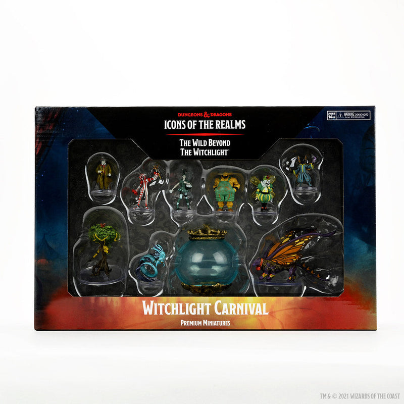 Dungeons & Dragons: Icons of the Realms Set 20 The Wild Beyond the Witchlight Witchlight Carnival Premium Set from WizKids image 21