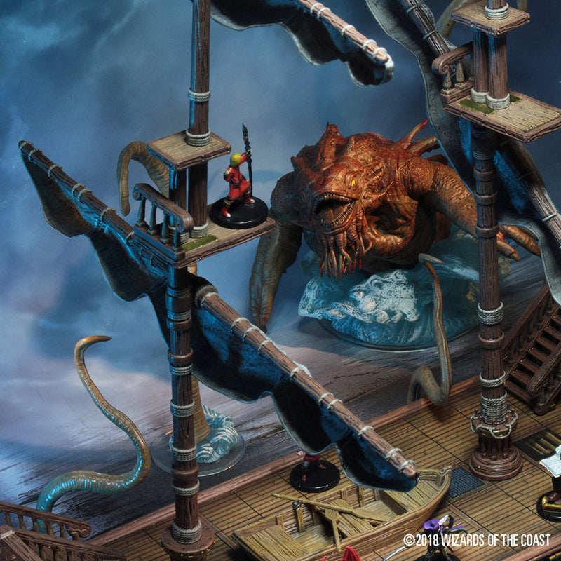 Dungeons & Dragons: Icons of the Realms The Falling Star Sailing Ship from WizKids image 21