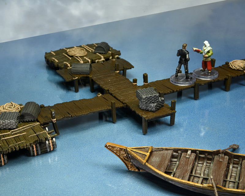 WarLock Tiles: Accessory - Spelunker's Docks from WizKids image 28